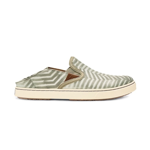 OluKai Slip On & Off-White Pehuea Sneakers Women’s Size 11 Fold Down Heel NEW - Picture 3 of 9